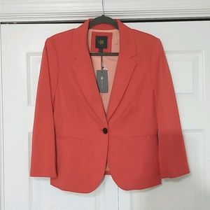 The Limited 3/4 Sleeve Blazer Sweater